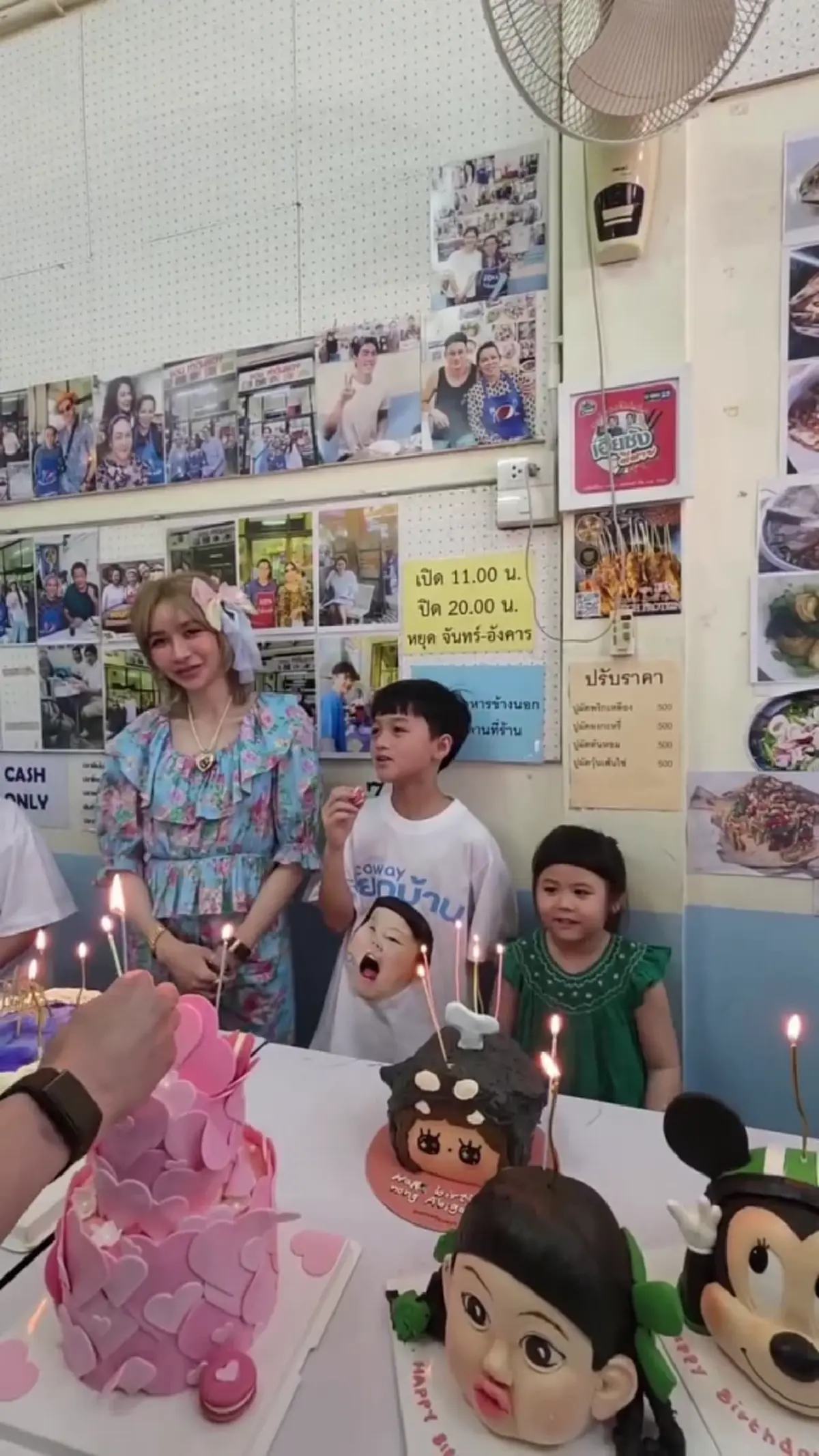“น้องเกล” 4 ขวบแล้ว จัดทำบุญสุดอบอุ่น เพื่อนแม่ชมร่วมยินดีคึกคัก