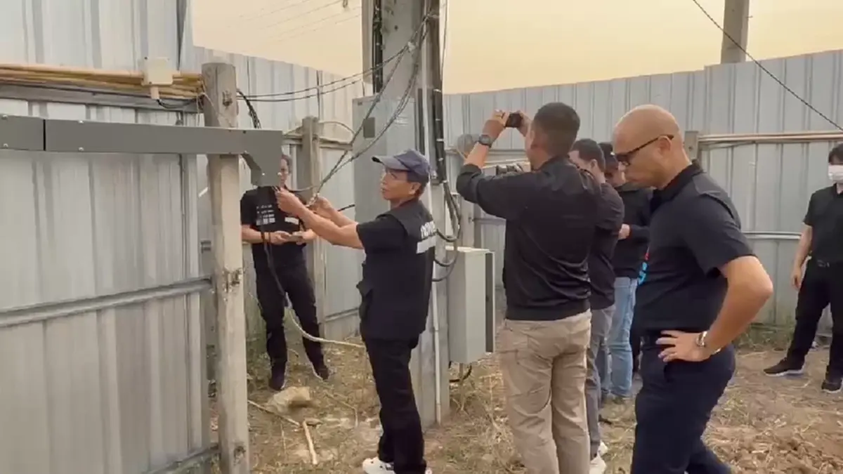 บุกทลายจุดลักลอบส่งเน็ตข้ามพรมแดนแม่สอด โยงแก๊งคอลเซ็นเตอร์