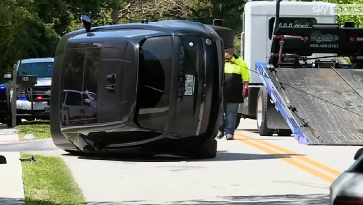 จับ "ไทเกอร์ วูดส์" ถูกตั้งข้อหาหนัก หลังประสบอุบัติเหตุทางรถยนต์