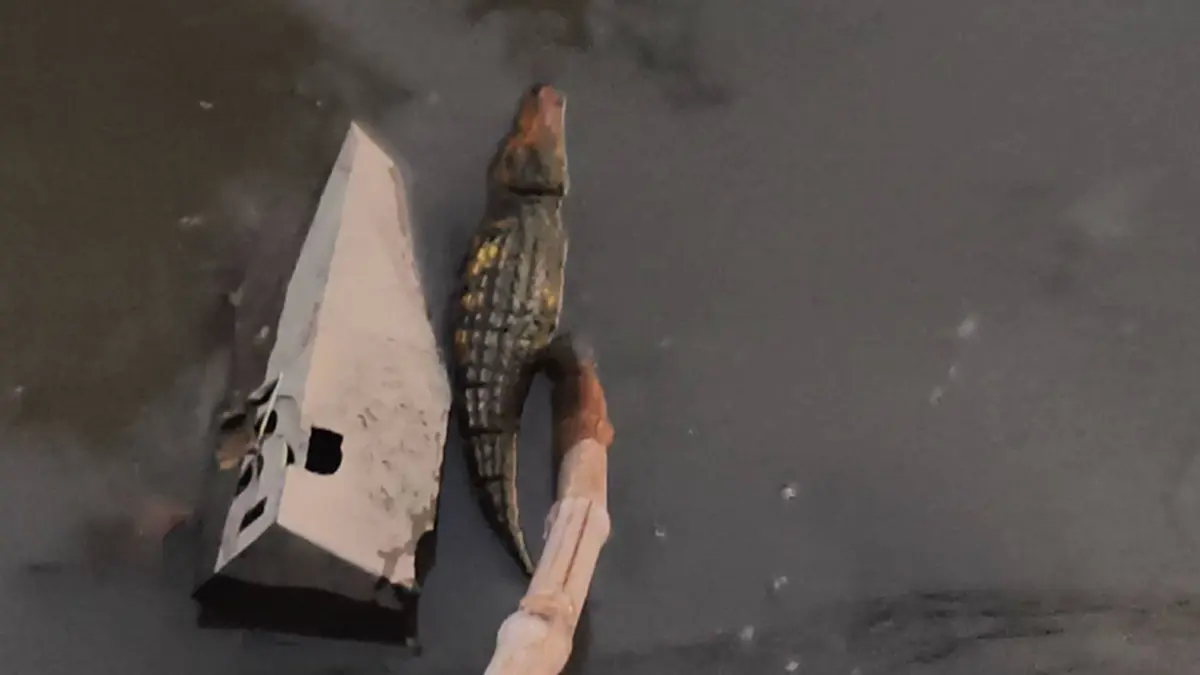 พระผงะเจอจระเข้โผล่คลอง รีบแจ้งเจ้าอาวาส ที่แท้ความจริงทำวงแตก