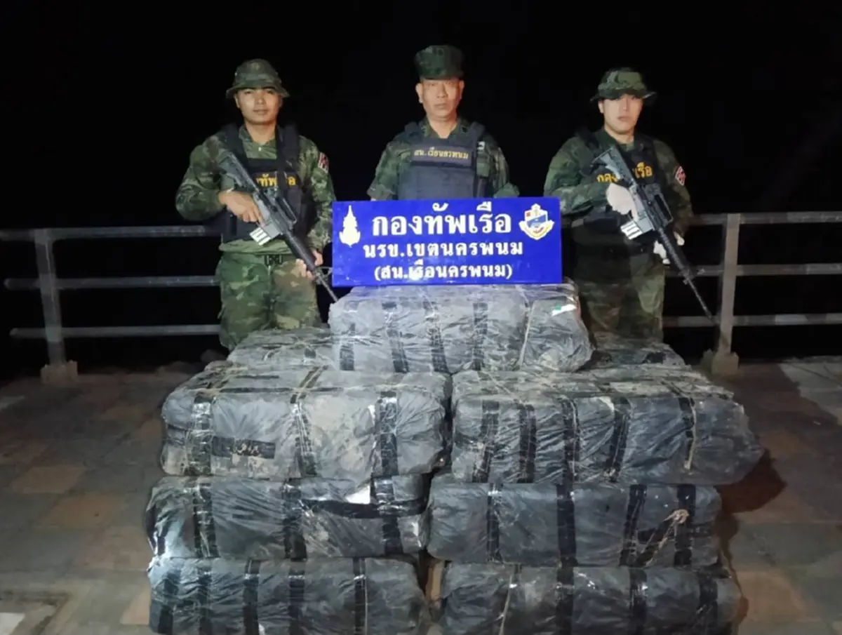 จับต่อเนื่อง! ยึดยาบ้าล็อตใหญ่กว่า 5.4 ล้านเม็ด ริมฝั่งโขง 