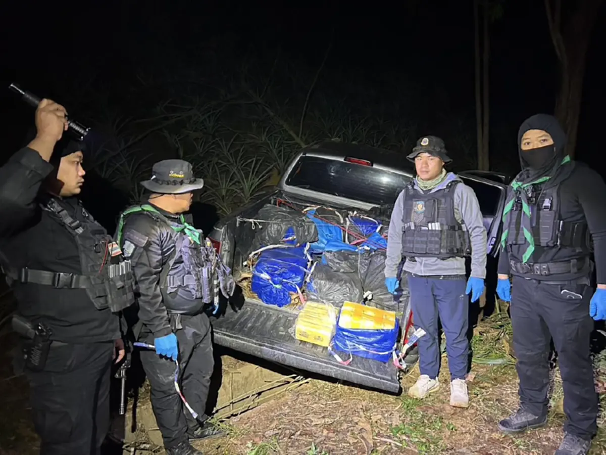 กองกำลังผาเมืองสกัดขบวนการลำเลียงยาเสพติด ยึดยาบ้า 3 ล้านเม็ด