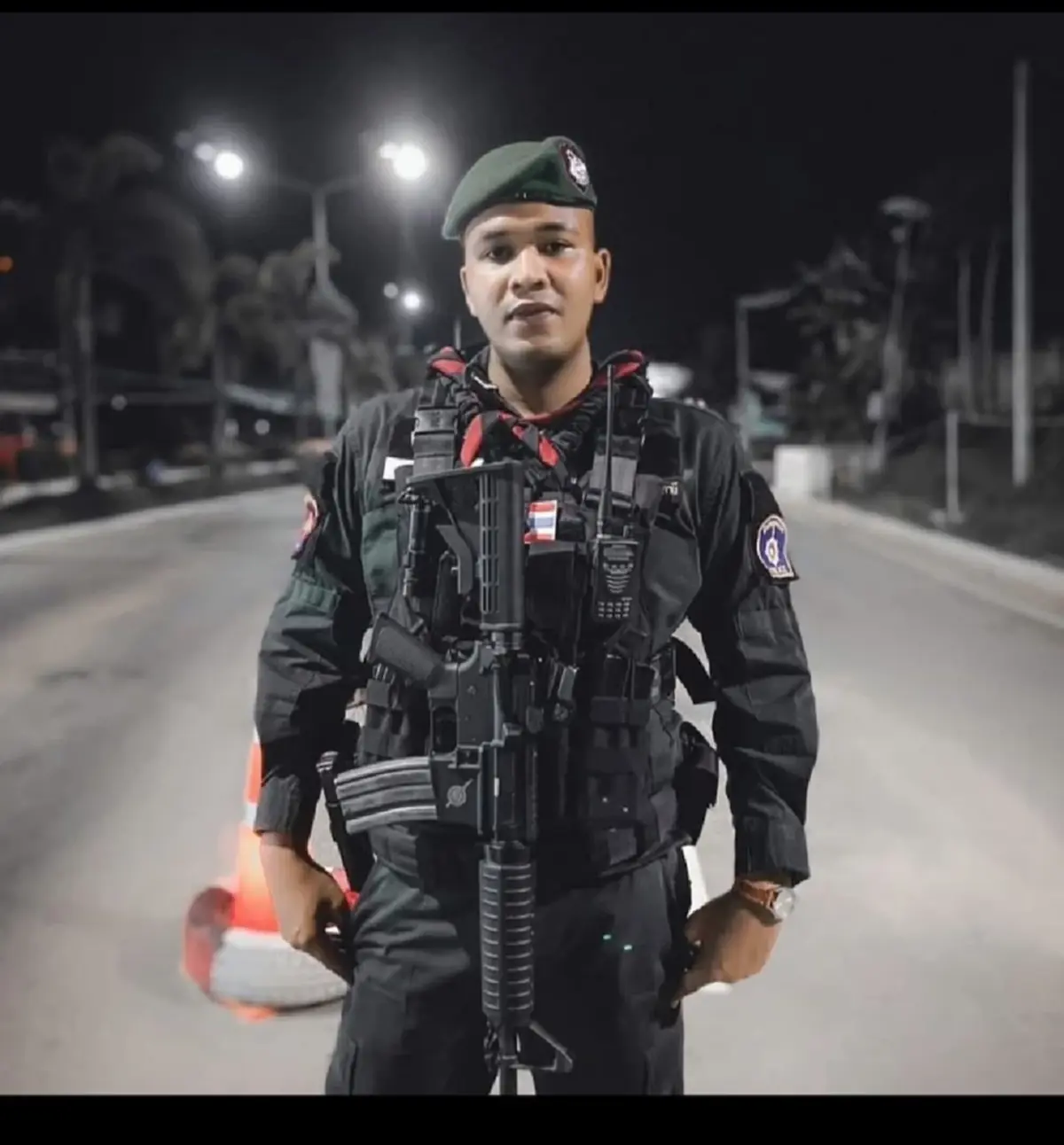 อาลัยตำรวจกล้า ส.ต.อ.อนุวัติ โต๊ะตา คนร้ายประกบปลิดชีพ