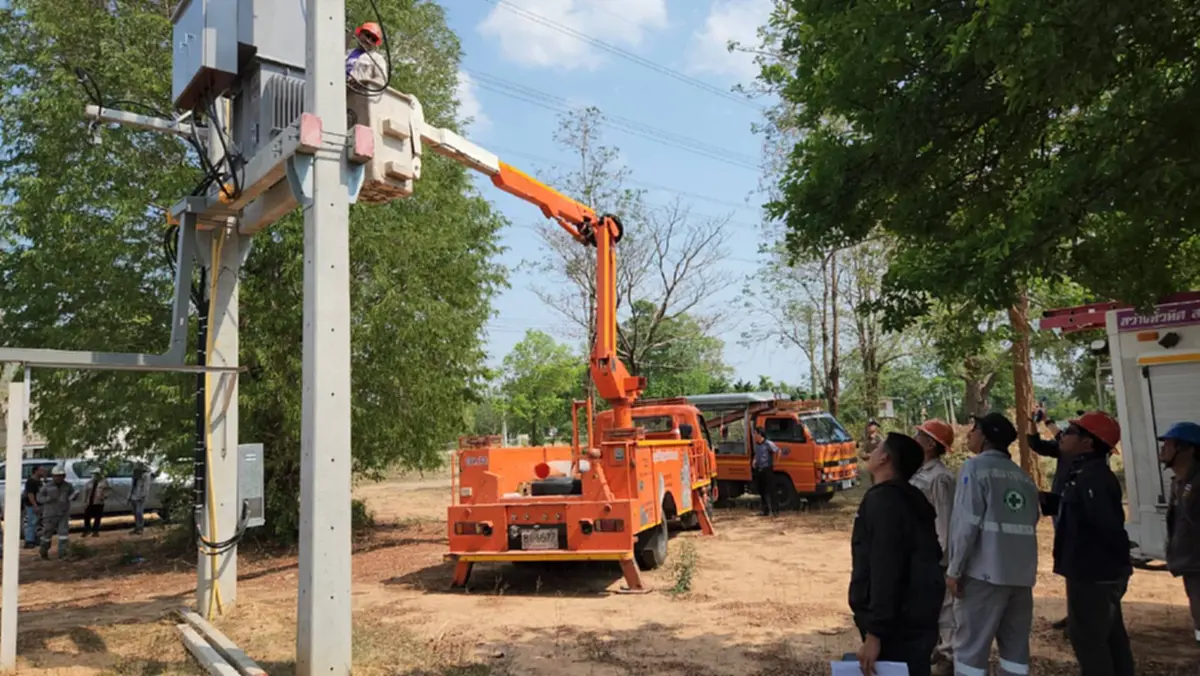 บุกทลายเหมืองบิทคอยน์เมืองกาญจน์ ลอบใช้ไฟหลวงสูญกว่า 16 ล้าน