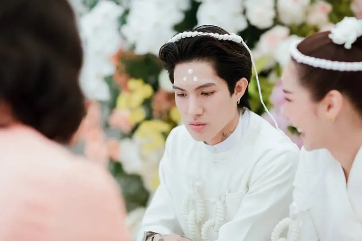 นางเอกดัง สละโสดแล้ว ควงแฟนหนุ่มเข้าพิธีแต่งงานแบบล้านนา