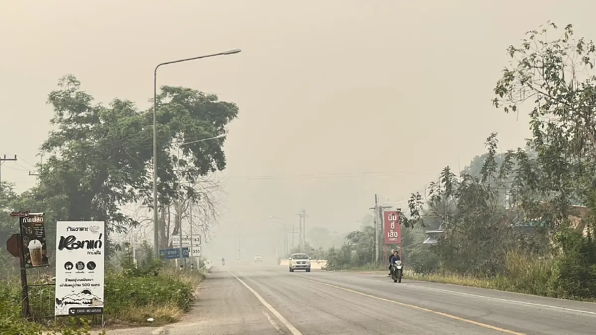 วิกฤตแม่ฮ่องสอน! ฝุ่นพิษพุ่งปรี๊ด 300 ชาวบ้านเลือดกำเดาไหล