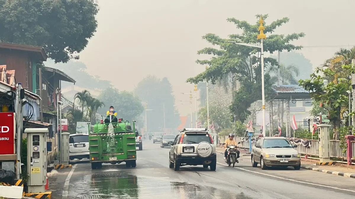 วิกฤตแม่ฮ่องสอน! ฝุ่นพิษพุ่งปรี๊ด 300 ชาวบ้านเลือดกำเดาไหล