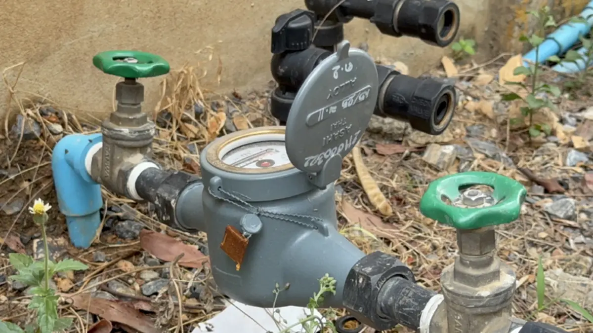 โจรคลองหลวงแสบ! ฉกมิเตอร์น้ำทองเหลือง 2 อันรวดทำน้ำไม่ไหล