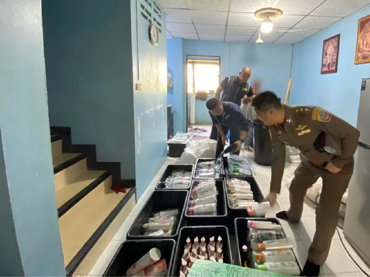 ใครมีให้รีบทิ้ง เปิดพิกัดพื้นที่ พ่อค้าแสบทำแชมพูปลอมไปขาย