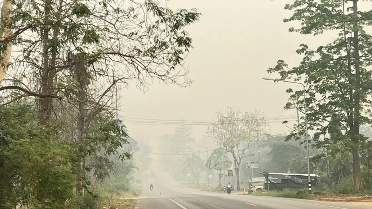 วิกฤตแม่ฮ่องสอน! ฝุ่นพิษพุ่งปรี๊ด 300 ชาวบ้านเลือดกำเดาไหล