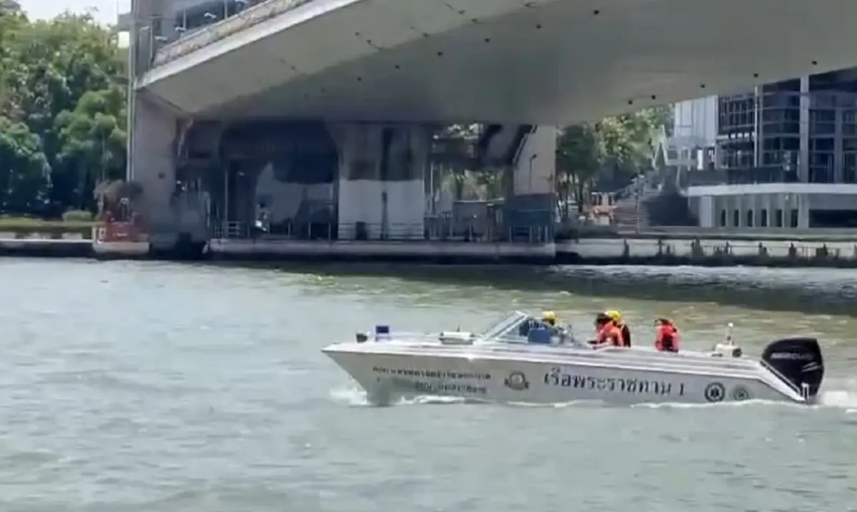 คลิปวงจรปิดเห็นชัด 2 คนปริศนา ก่อนพบร่างติดใต้โป๊ะเรือลอยน้ำ