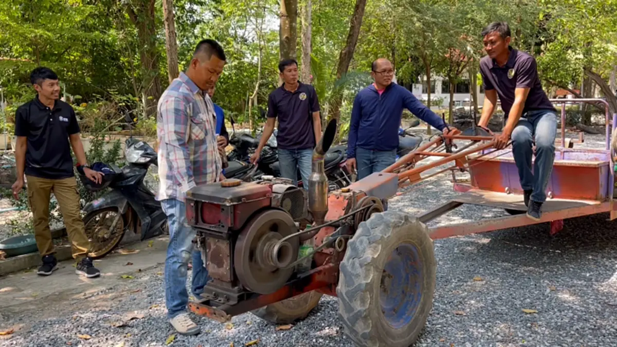 วัดหนองขุ่นผุดไอเดียเจ๋ง กลั่นขยะพลาสติกเป็นดีเซลช่วยชาวบ้าน