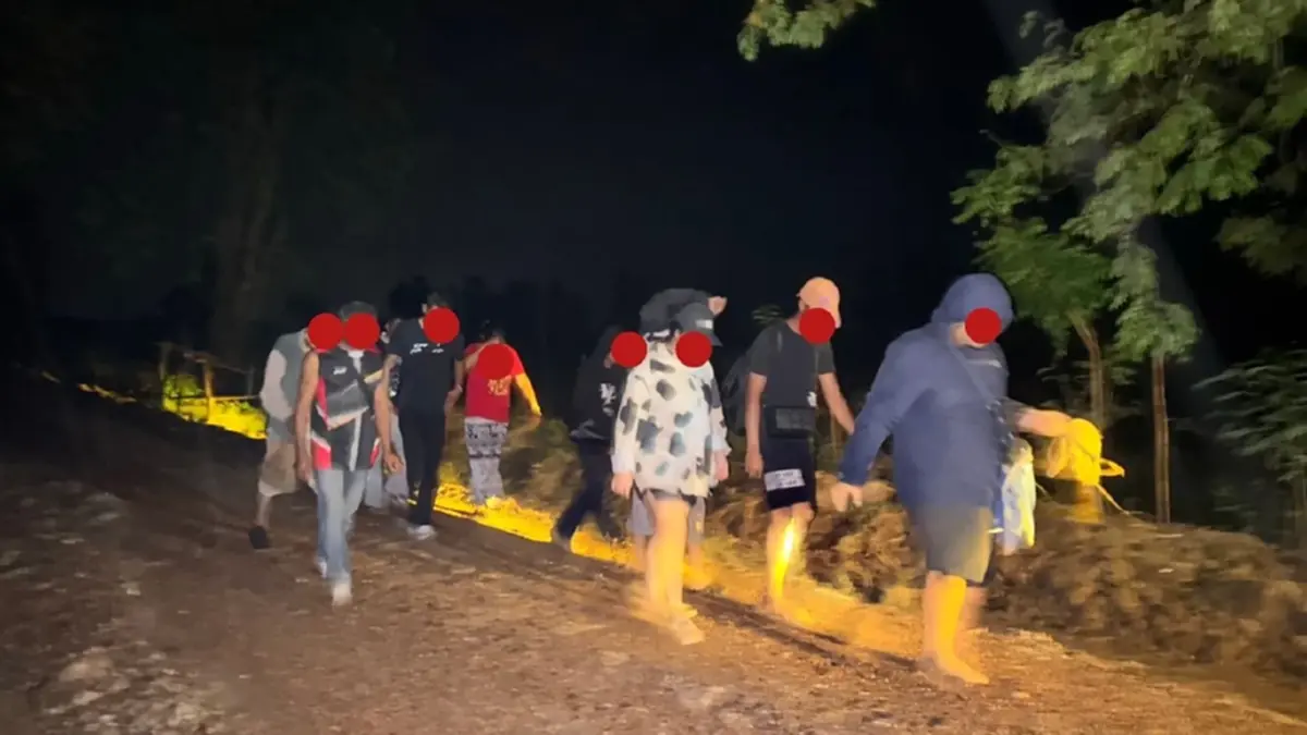 ทหารพรานสกัดจับ 11 คนไทย ลอบข้ามแดน อ้างถูกหลอกทำงานรายได้ดี