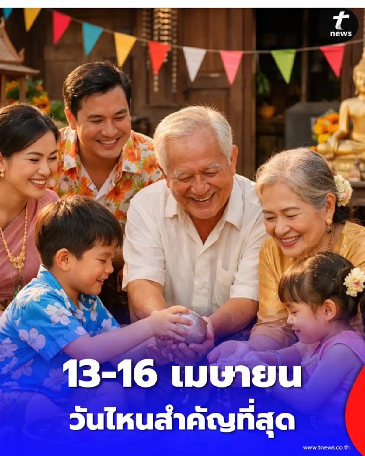 สรุปชัด ความหมาย 4 วันสงกรานต์ วันไหนคือที่สุดของปีใหม่ไทย
