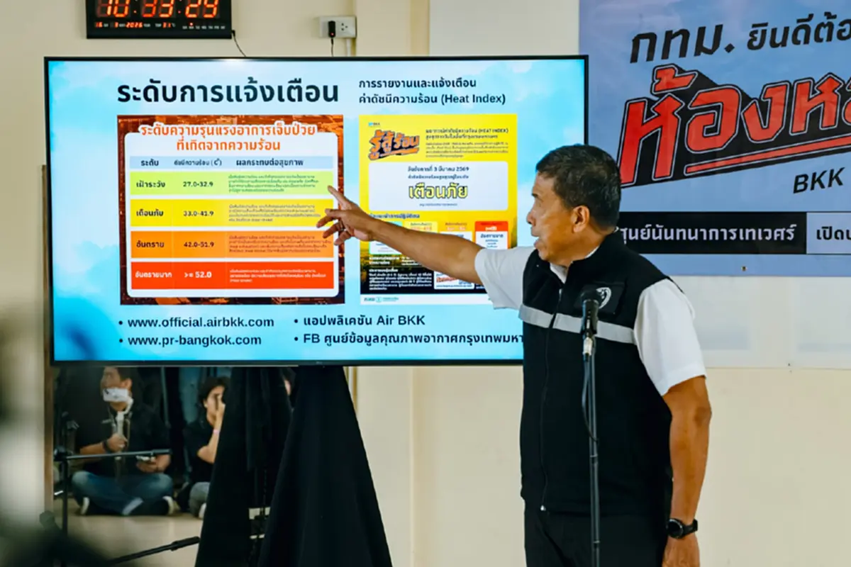 เช็กพิกัด 304 ห้องหลบร้อนทั่วกรุงฯ พักฟรี มีน้ำดื่มใกล้บ้าน