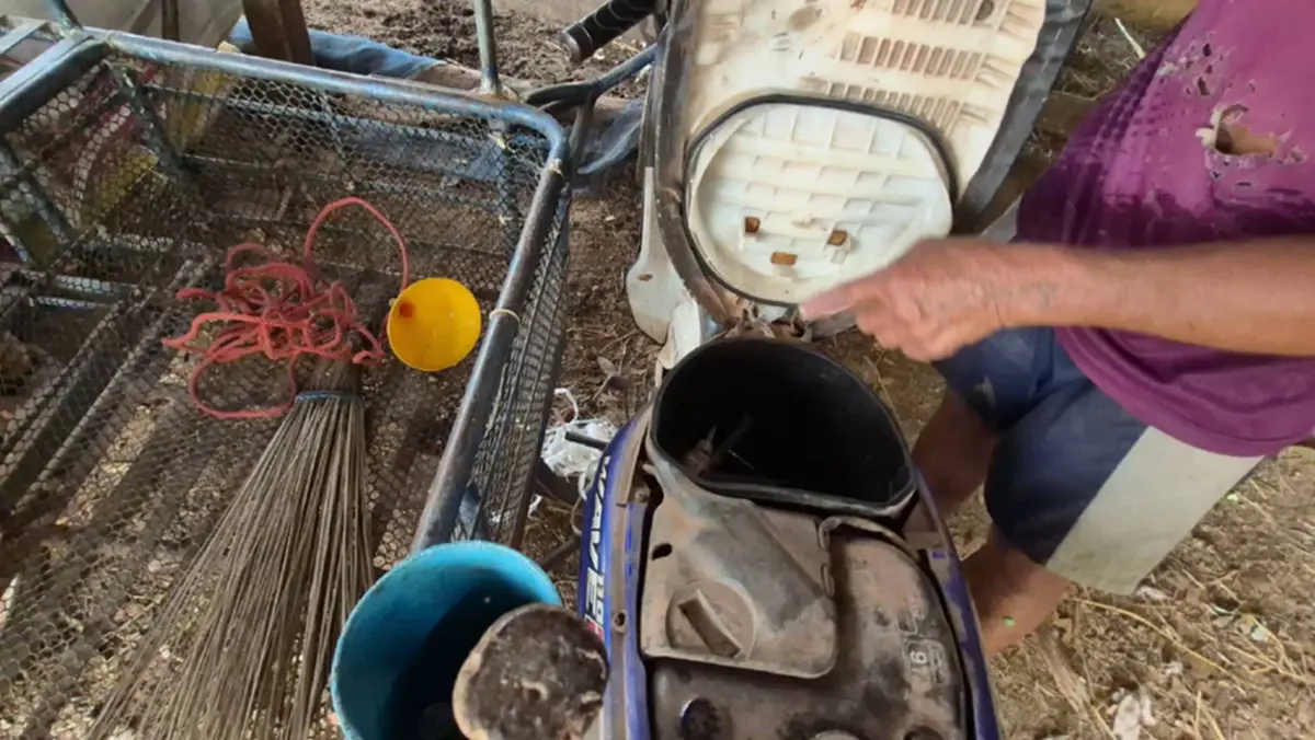 เจ็บกระดองใจ! โจรบุกเถียงนาลักดูดน้ำมันซาเล้งเกลี้ยงถัง