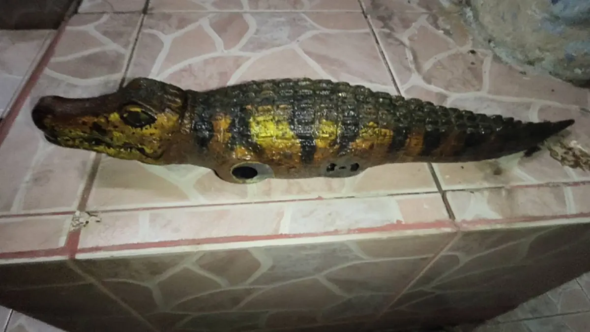 พระผงะเจอจระเข้โผล่คลอง รีบแจ้งเจ้าอาวาส ที่แท้ความจริงทำวงแตก