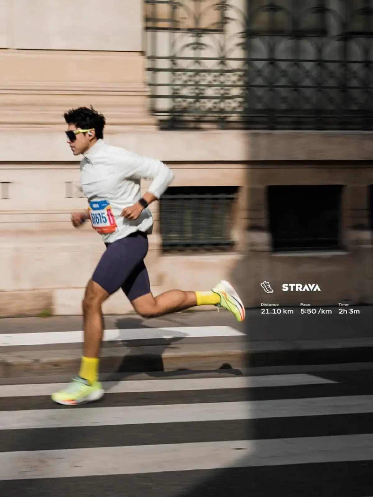 “นาย ณภัทร” พิชิตฮาล์ฟมาราธอนที่กรุงปารีส 21 กม. ครั้งแรก  