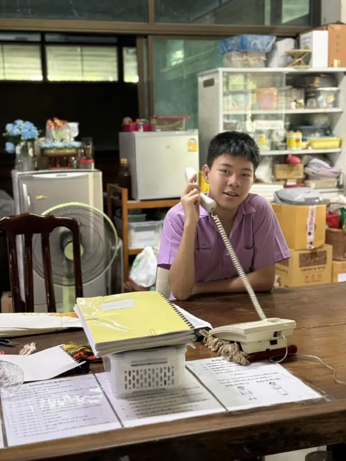 เปิดภาพล่าสุด "น้องกร วัดป่ามณีกาญจน์" โตเป็นหนุ่มหล่อมาก