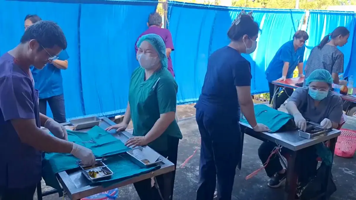 ปศุสัตว์บึงกาฬรุกทำหมันสัญจรฟรี พร้อมแจกเวชภัณฑ์ปี 69