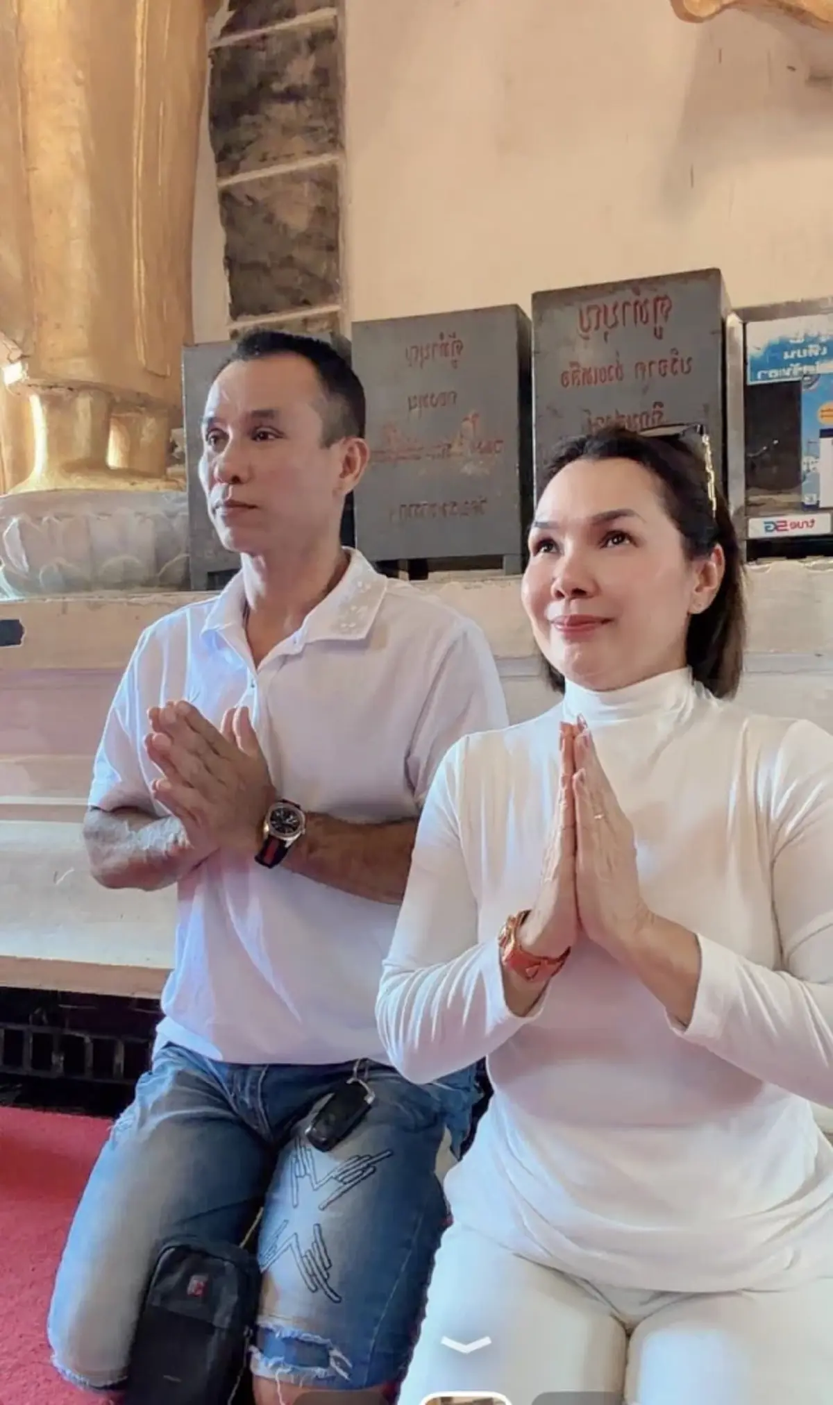  เปิดตัวรักครั้งใหม่ แม่เกตุ ควงหนุ่มทำบุญ เผยเหตุผลสุดอบอุ่น