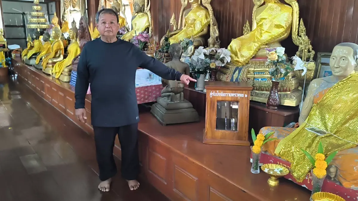 ใจบาป! งัดตู้บริจาควัดจูงนางพิษณุโลก 3 รอบซ้อน กวาดเงินเกลี้ยง