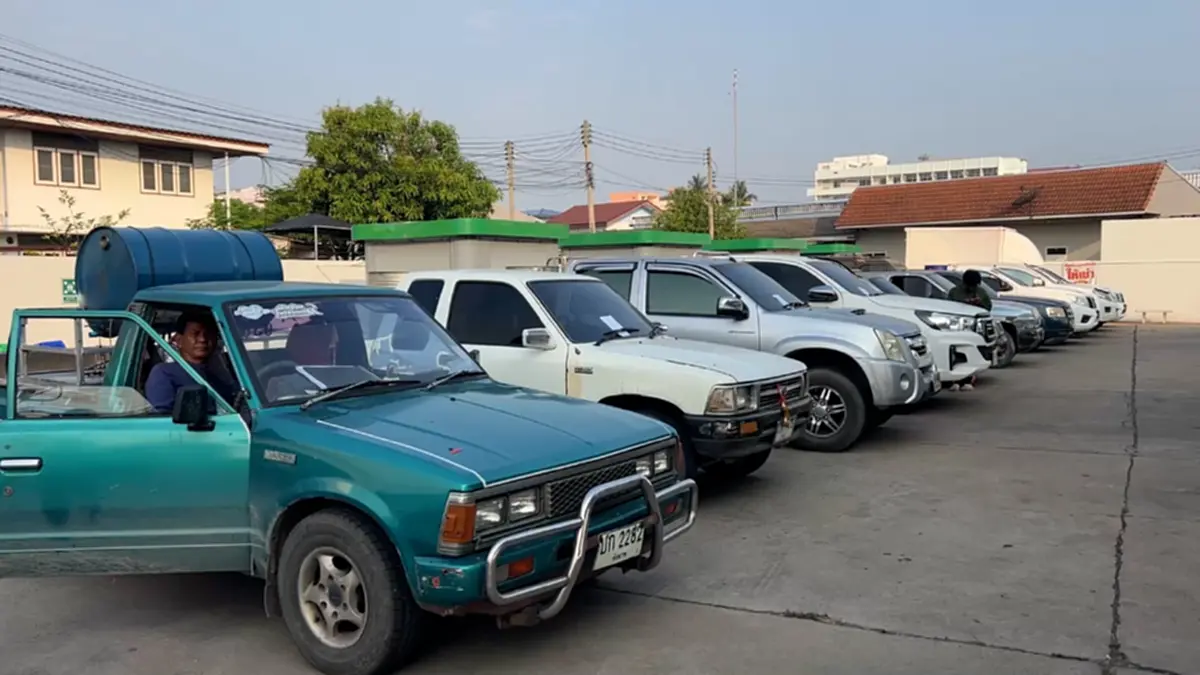 วิกฤตดีเซลชัยนาทขาดตลาด ชาวนาจองคิวข้ามคืน-โอดซื้อทองง่ายกว่า