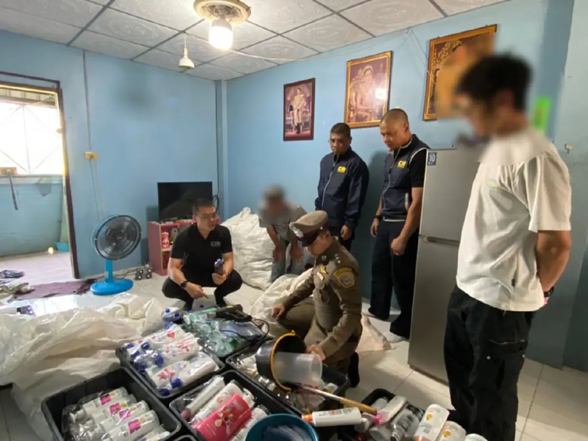 ใครมีให้รีบทิ้ง เปิดพิกัดพื้นที่ พ่อค้าแสบทำแชมพูปลอมไปขาย