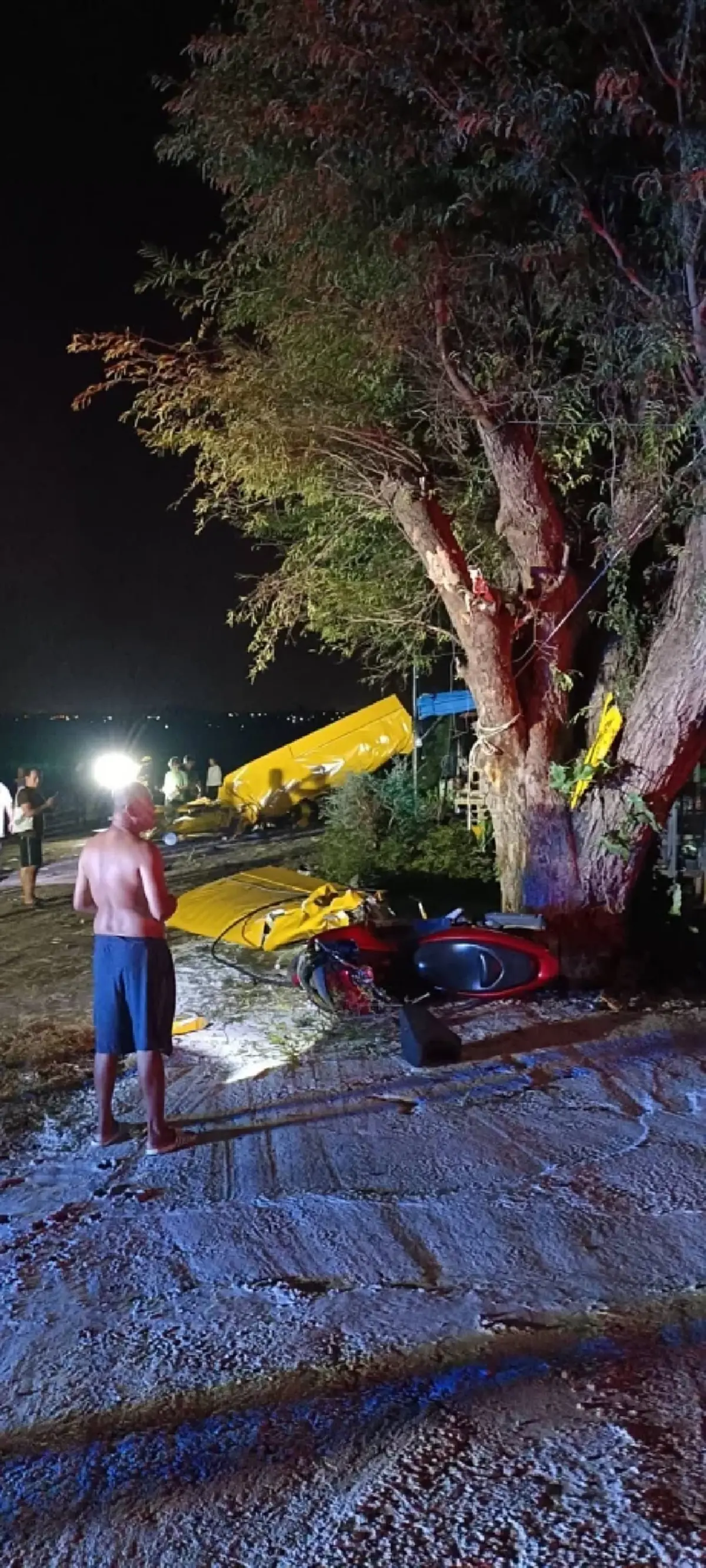 ด่วน เครื่องบินเล็กตก ที่ จ.สระบุรี  มีผู้ได้รับบาดเจ็บสาหัส 1 ราย