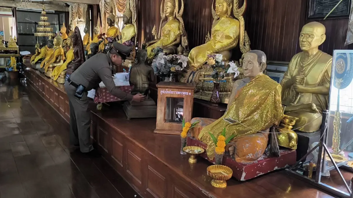 ใจบาป! งัดตู้บริจาควัดจูงนางพิษณุโลก 3 รอบซ้อน กวาดเงินเกลี้ยง