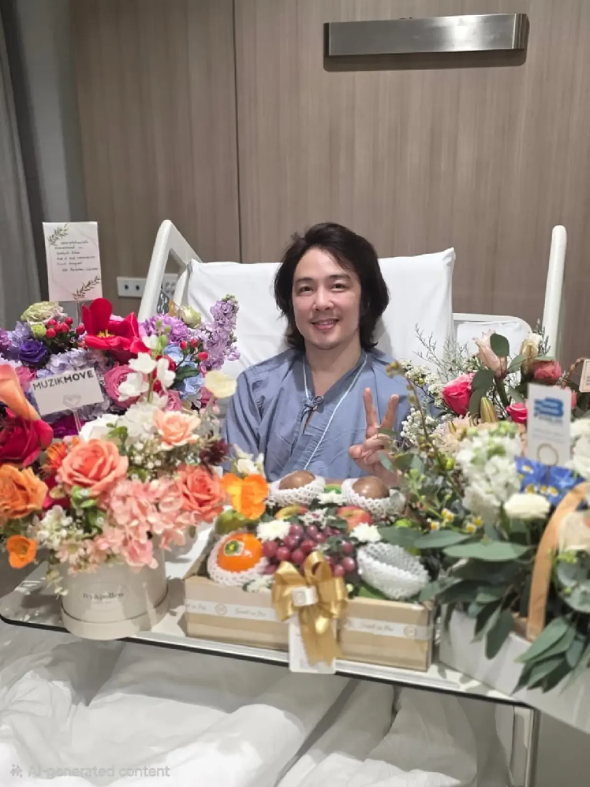 นักร้องดัง อัปเดตอาการล่าสุด เปิดสาเหตุวูบล้มกระแทกพื้น