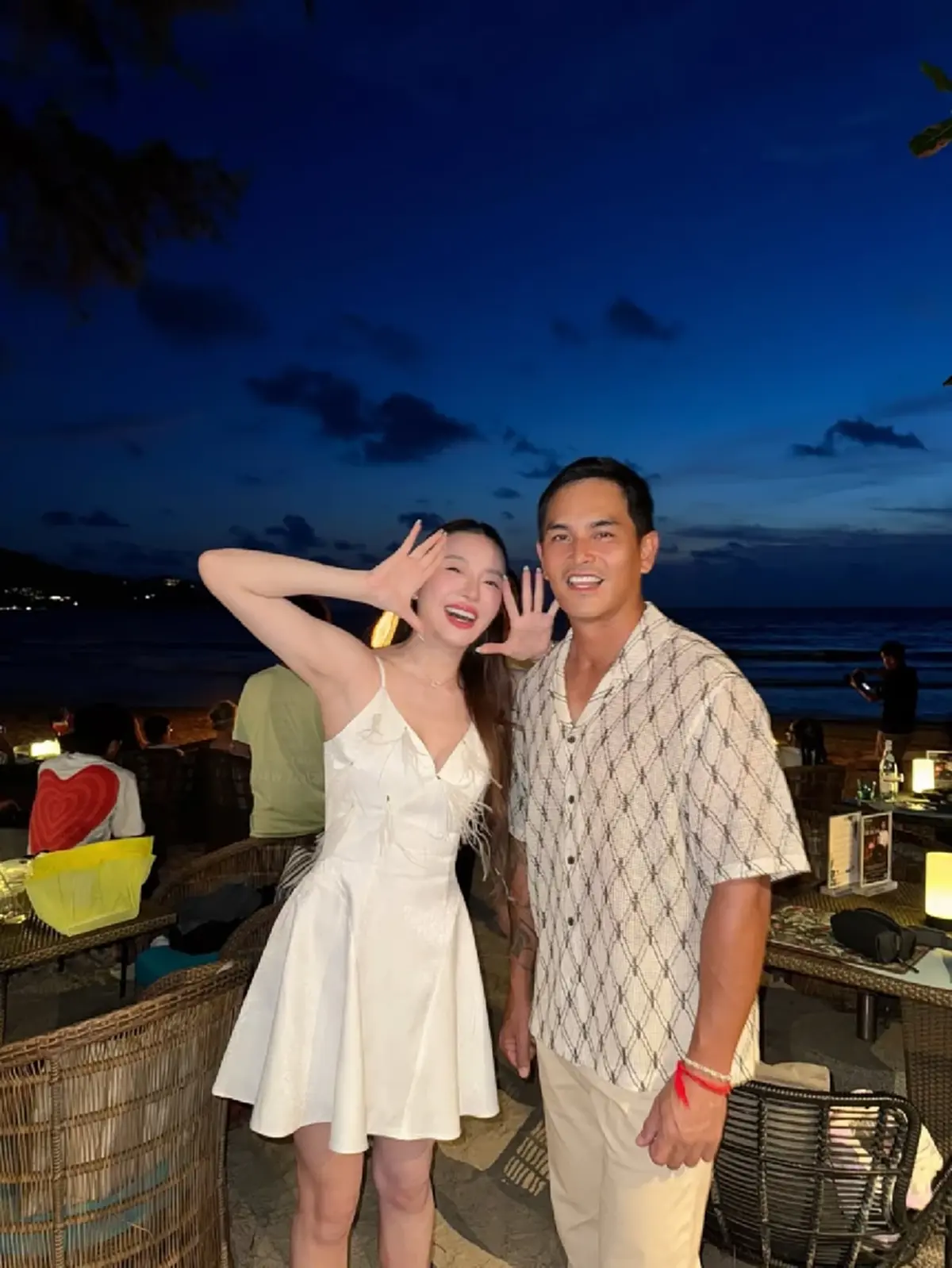 หลุดกลางรายการ “สงกรานต์” แย้มแพลนวิวาห์ “มายด์” ลุ้นข่าวดีใน 3 ปี