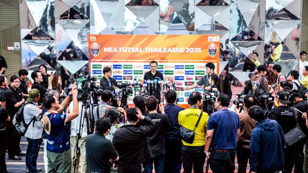 MEA หนุน Futsal Thai League 2026 ต่อเนื่องปีที่ 3 จุดพลังกีฬาไทยสู่เบอร์ต้นเอเชีย