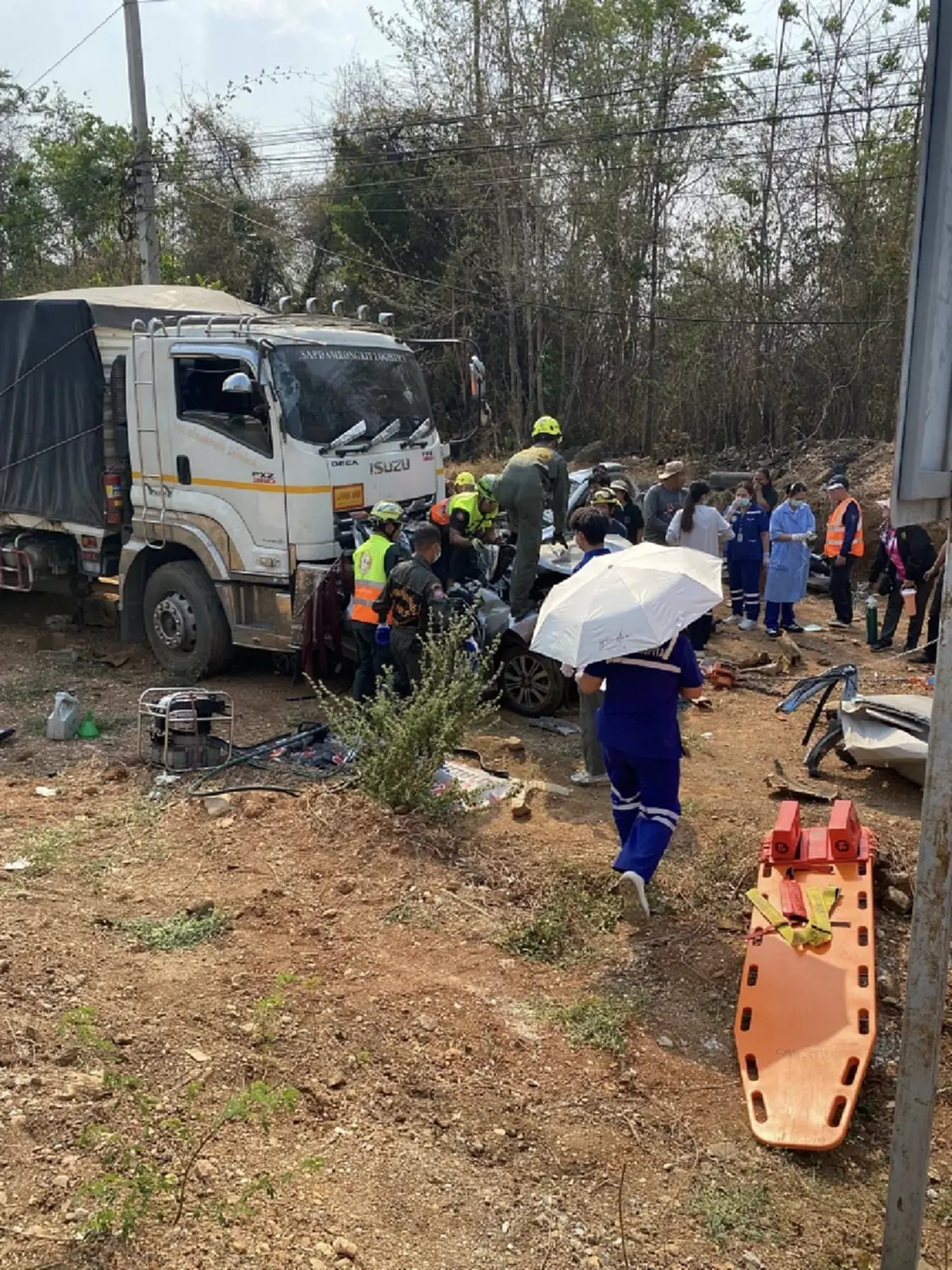 ให้ประกันตัวคนขับรถ 18 ล้อชนวินาศ ผลตรวจเบรก ใช้งานได้ปกติ