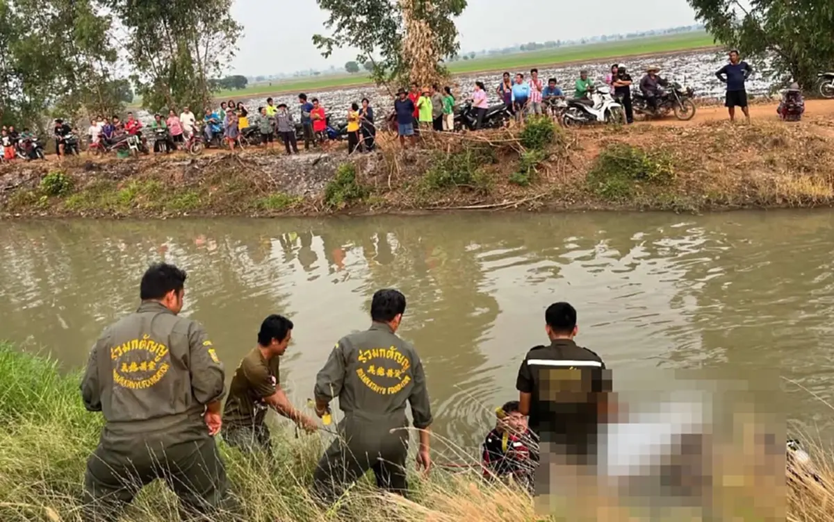 อาลัย ผช.ผญบ. พ่อผู้เสียสละ ดันลูกเมีย 4 คนพ้นน้ำรอด ตัวเองยอมดับ