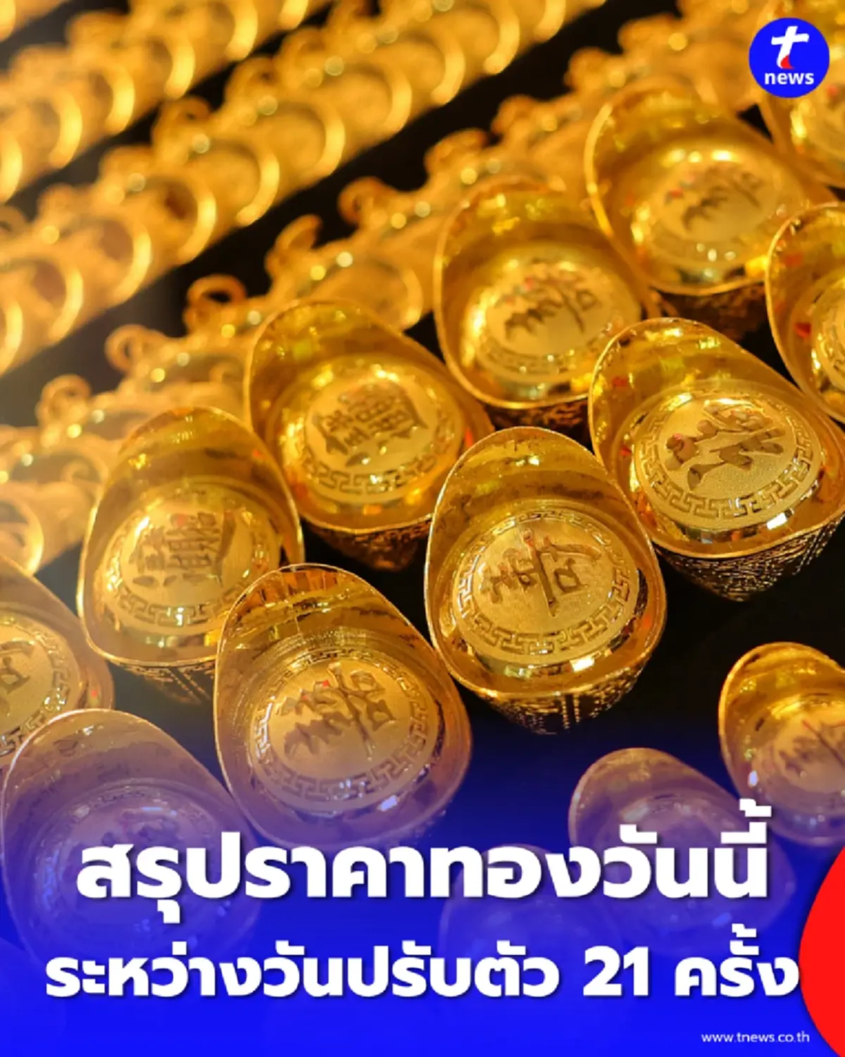 สรุปราคาทองวันนี้ 29 เมษายน 2569