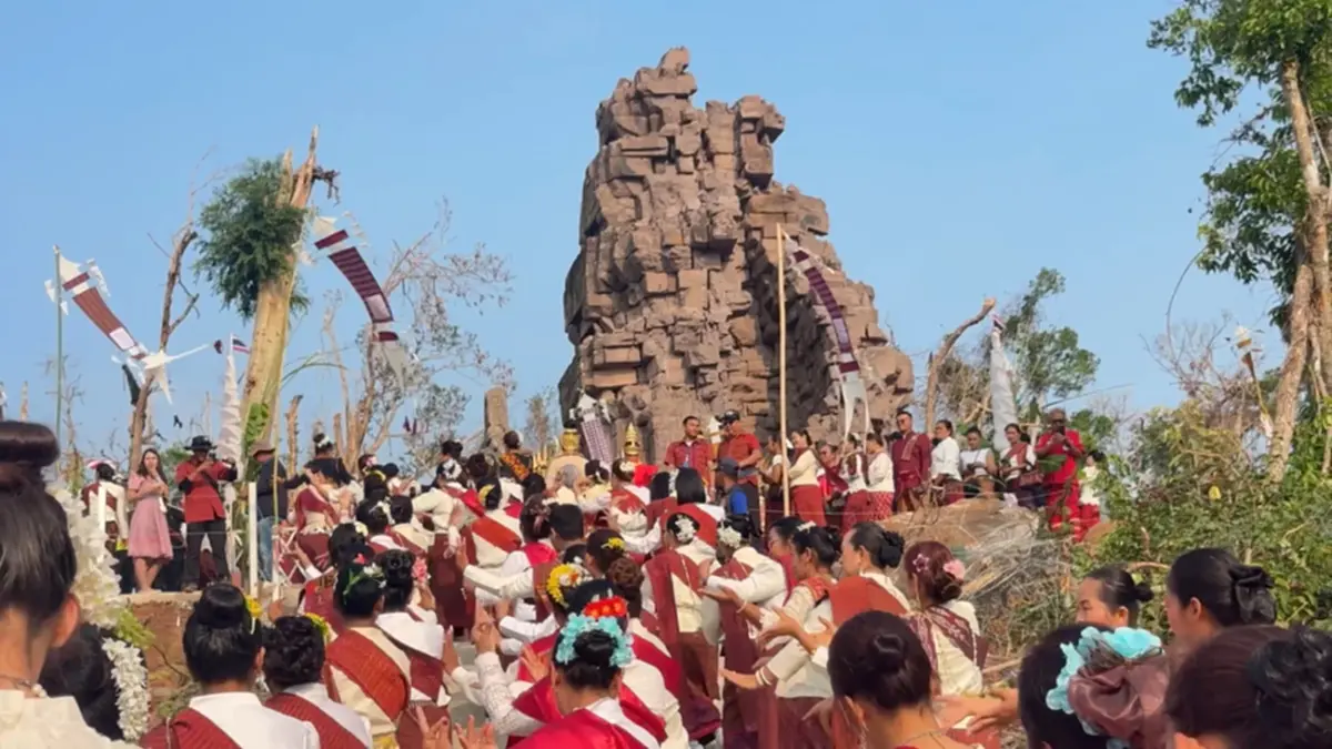 ยิ่งใหญ่ครั้งประวัติศาสตร์! สุรินทร์จัดรำบวงสรวงปราสาทตาควาย