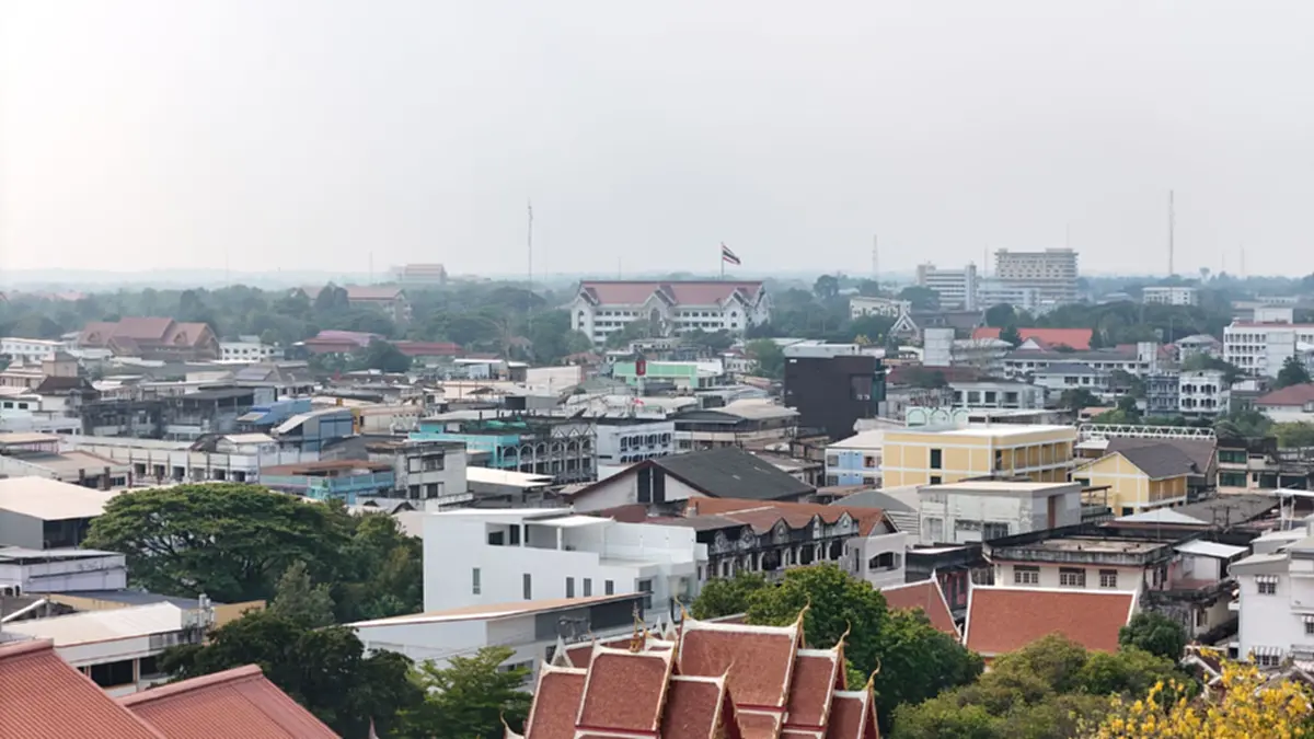 ริมโขงเดือด! อุณหภูมิทะลุ 40 องศา ฟ้าหลัว–ฝุ่น PM2.5 พุ่งสูง