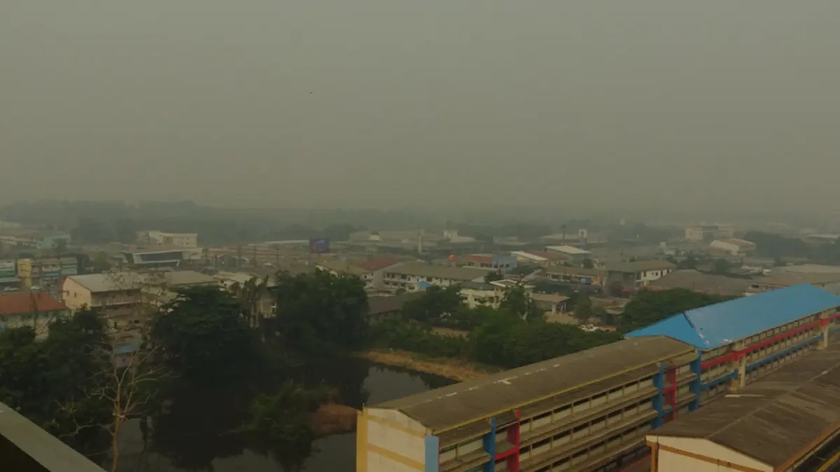 บึงกาฬวิกฤติ! PM2.5 พุ่งสูงแตะ 690 ไมโครกรัม ชาวบ้านวอนทำฝนหลวง