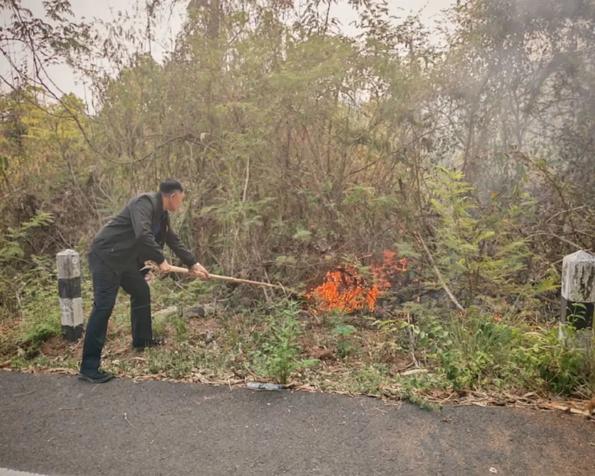 เลยวิกฤติหนัก! PM2.5 พุ่งแดงต่อเนื่อง ไฟป่าปะทุวันเดียว 54 จุด