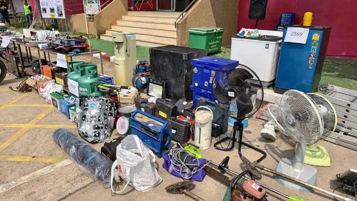 รวบจอมโจรลักทุกอย่างยันซอสพริก! ผงะโกดังของกลาง 80 รายการ