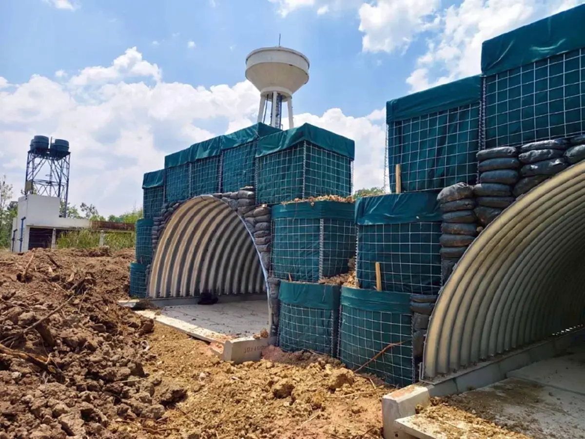 ทบ.เร่งเสริมความมั่นคงชายแดนไทย–กัมพูชา สร้างหลุมหลบภัย