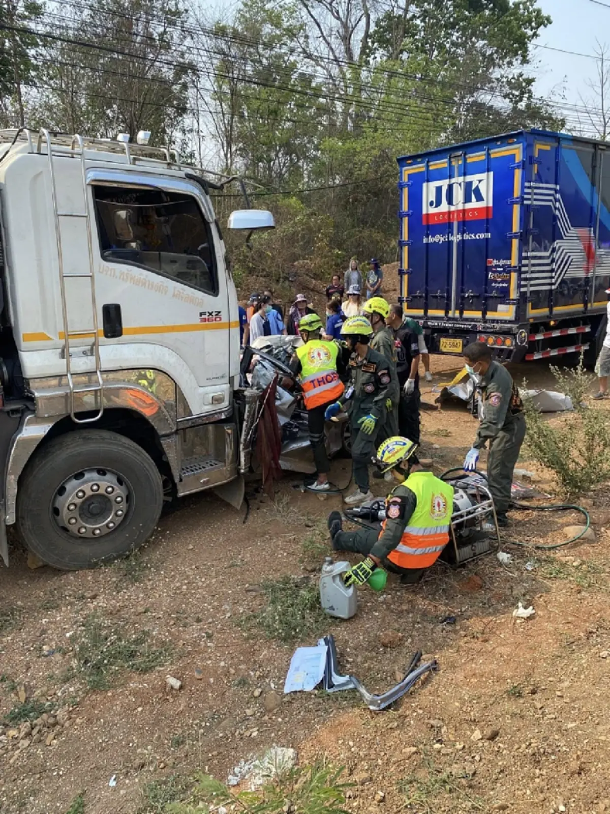 ออกแล้ว ผลตรวจรถพ่วง 18 ล้อ หลังคนขับสารภาพ ปมอุบัติเหตุชน 9 คัน