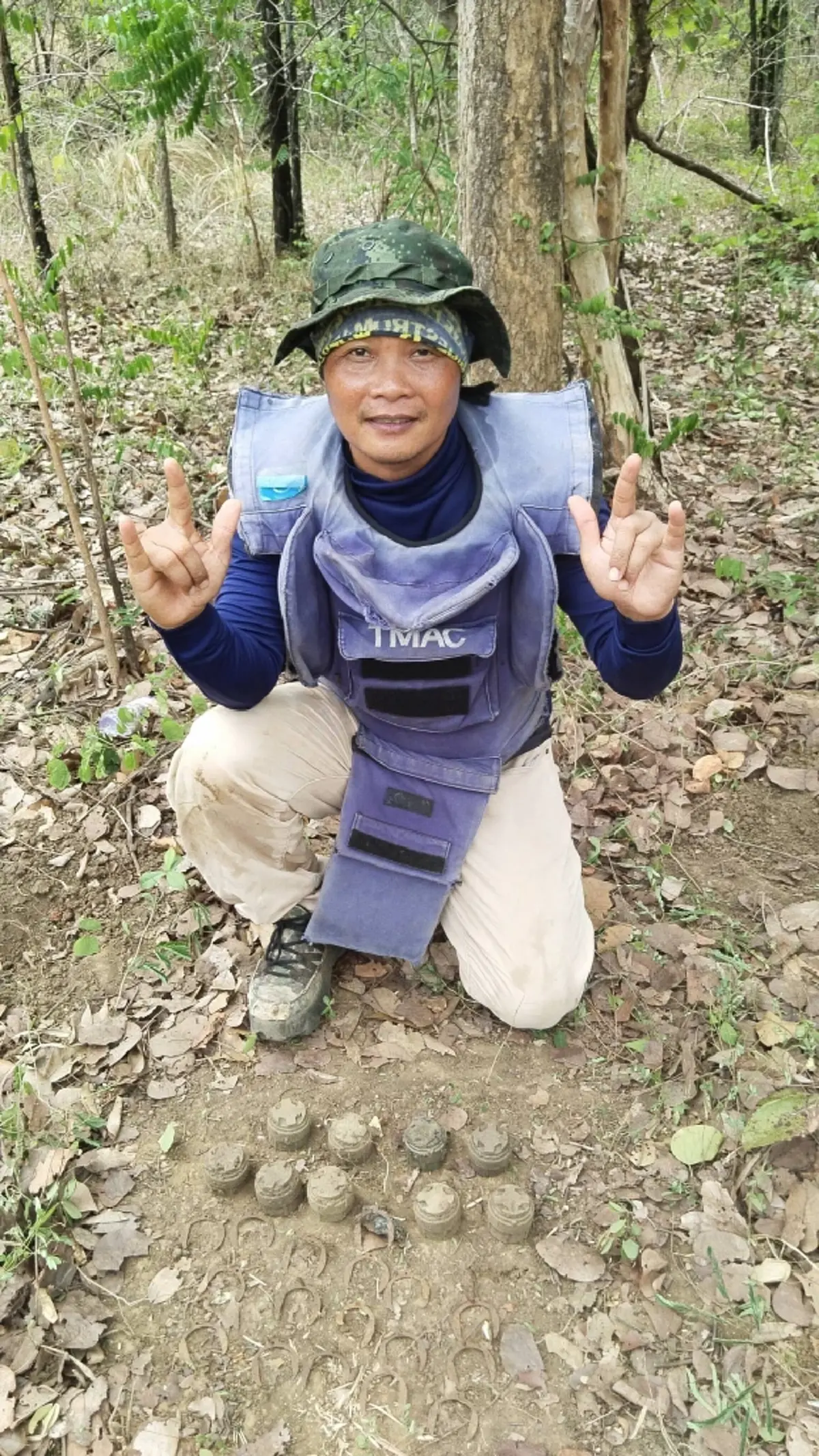 ภารกิจกู้ทุ่นระเบิดสระแก้ว วันเดียวเจอ 32 ทุ่น เคลียร์แล้ว 62%