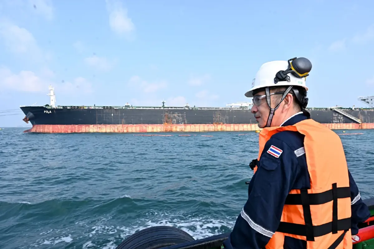 ถึงไทยแล้ว บางจากฯเผยปริมาณน้ำมันดิบล่าสุด เรือจากตะวันออกกลาง