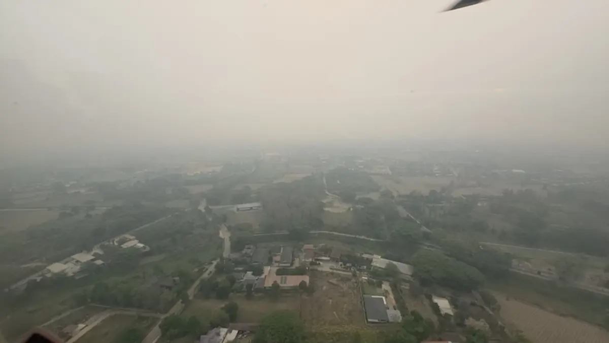 เชียงรายจมฝุ่นพิษ! เลือดกำเดาไหลเซ่นฝุ่น สั่งงดกิจกรรมกลางแจ้ง