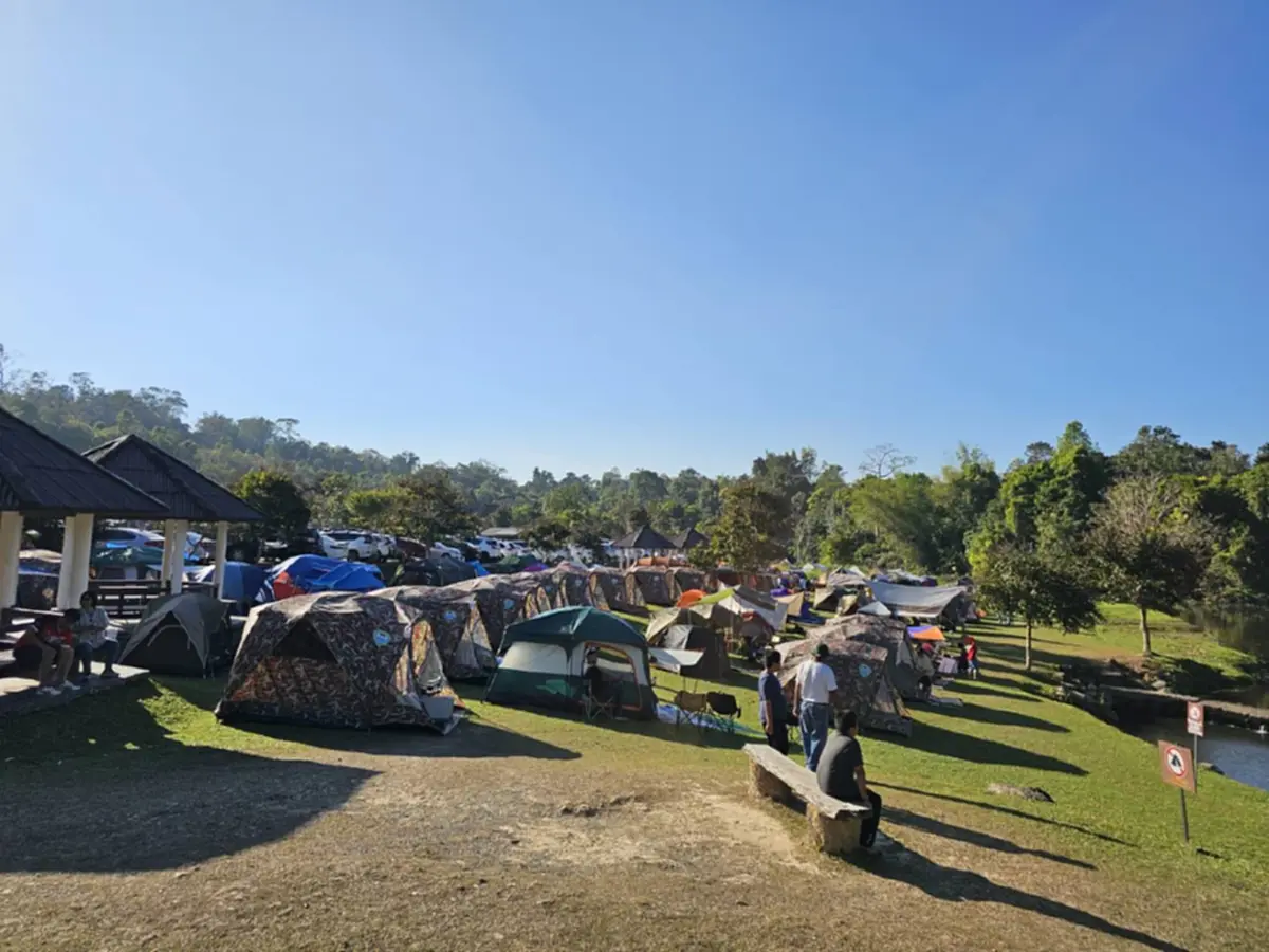 เขาใหญ่ปิดลานกางเต็นท์ลำตะคองชั่วคราว เซ่นวิกฤตน้ำแล้ง