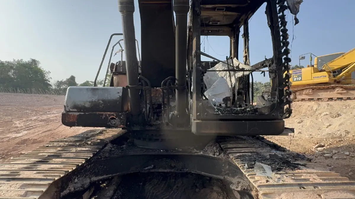 ป่วนนราฯ เผาเครื่องจักรวอด 6 ล้าน เชื่อสร้างสถานการณ์รับนายกฯ