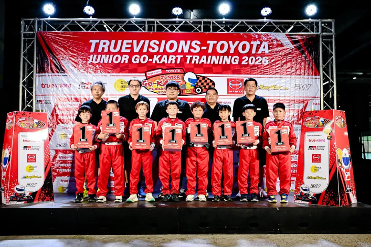 พายุ   คว้ารองแชมป์โกคาร์ท น็อต วิศรุต รังษีสิงห์พิพัฒน์ ปลื้มหนัก