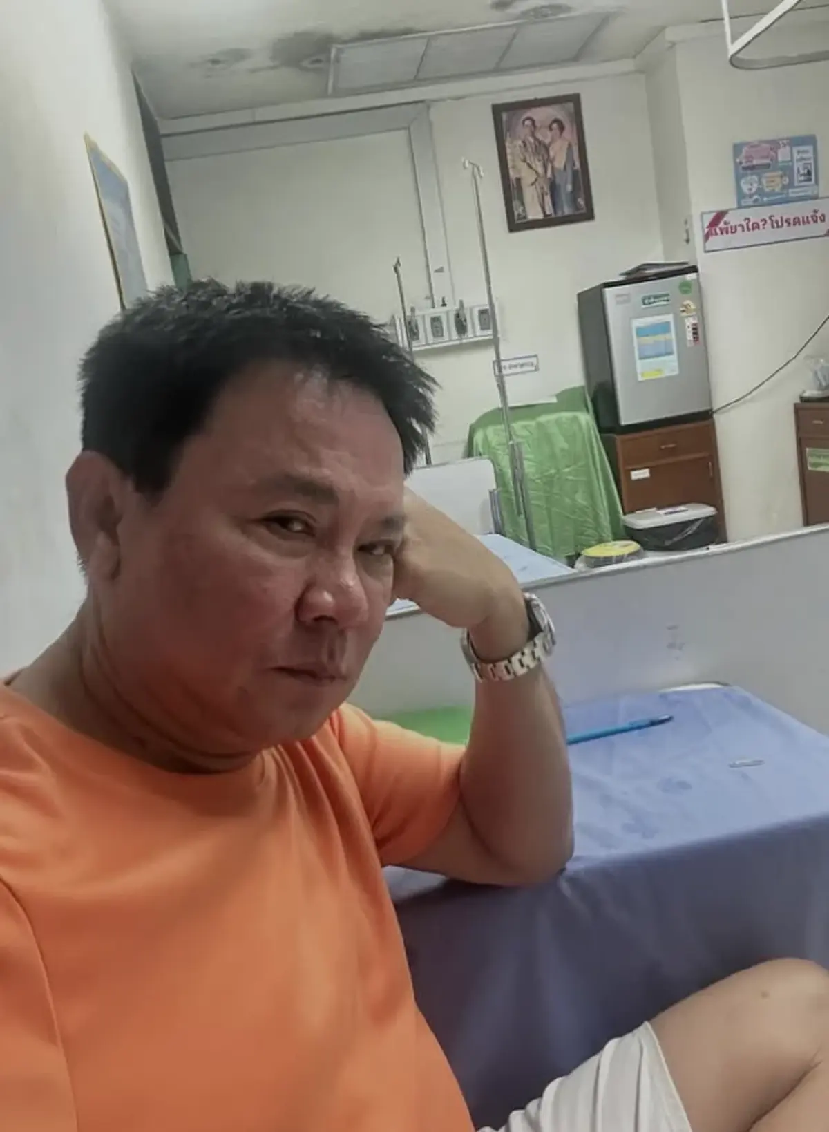 แห่ห่วง "จตุรงค์ โพธาราม" เข้า รพ. รู้สาเหตุตกใจ สะอึกยาว 8 ชั่วโมง